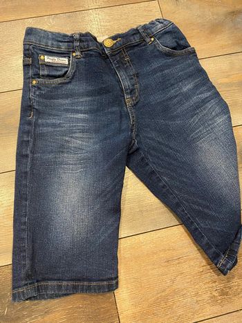 Short jeans bleu marine 12 ans Firefly denim
