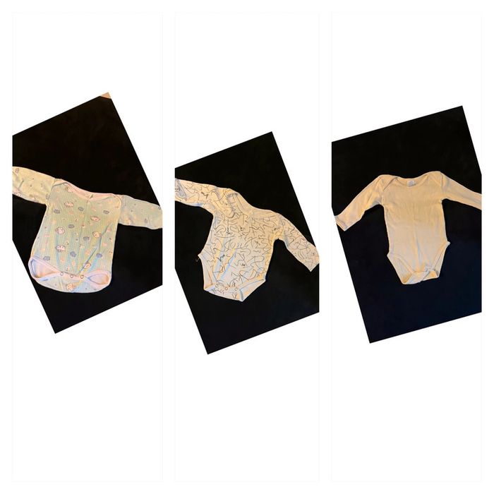 Lot de 3 boddys