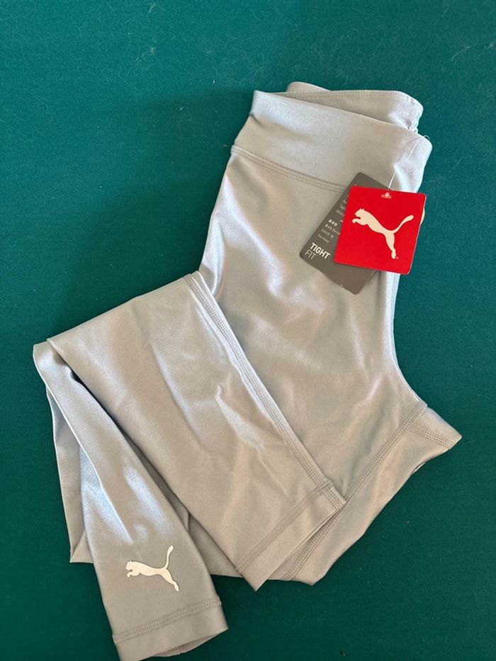 Legging de sport puma neuf gris bleuté