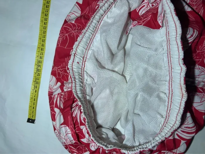 Short maillot de bain rouge - photo numéro 5