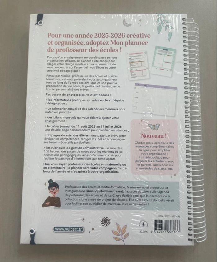 Planner Mais que fait la maîtresse - photo numéro 2