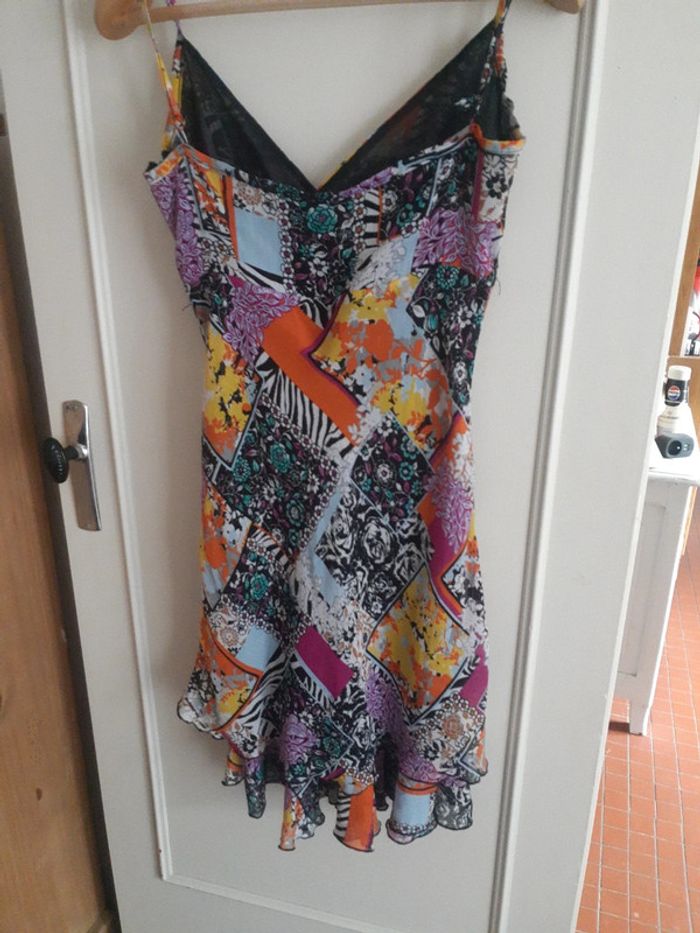 Robe à bretelles multicolore - photo numéro 4