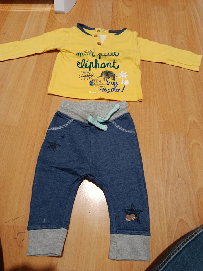 ensemble bébé garçon (kiabi)