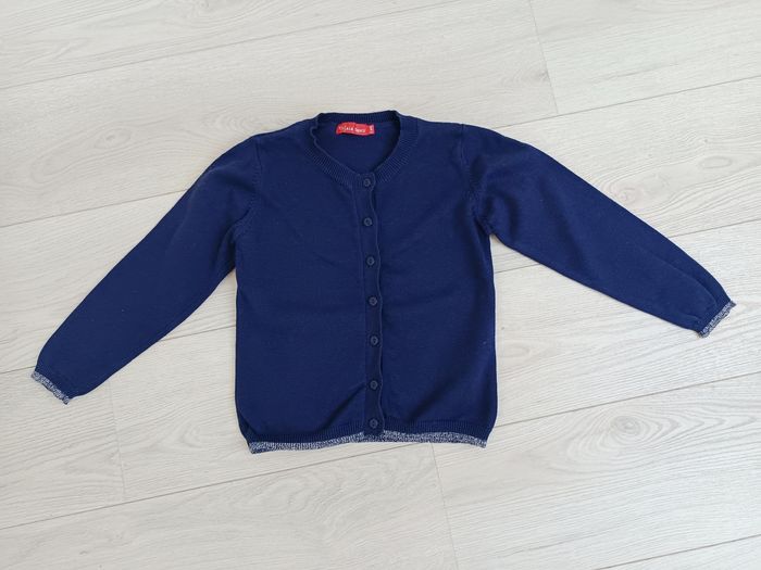 Gilet bleu Tissaia 5 ans - photo numéro 3