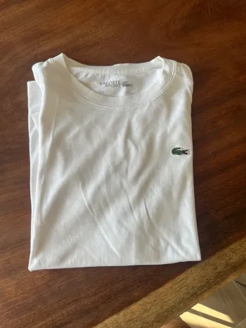 T-shirt blanc - Lacoste