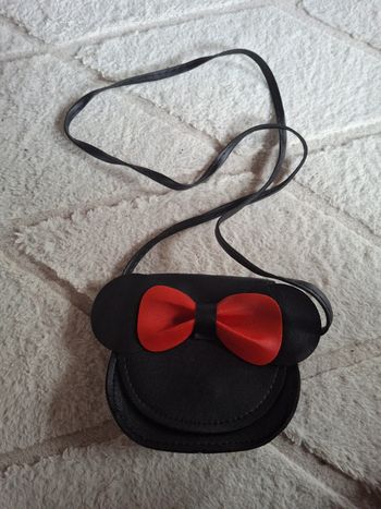 Sac à main a bandoulière sachoche petite fille minnie