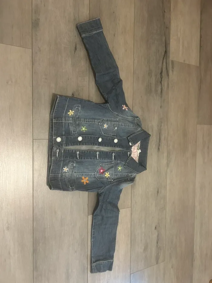 Veste en jeans fille