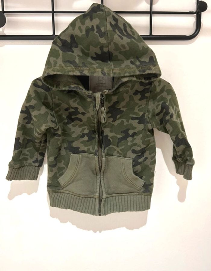 Veste jogging militaire Baby Fresh