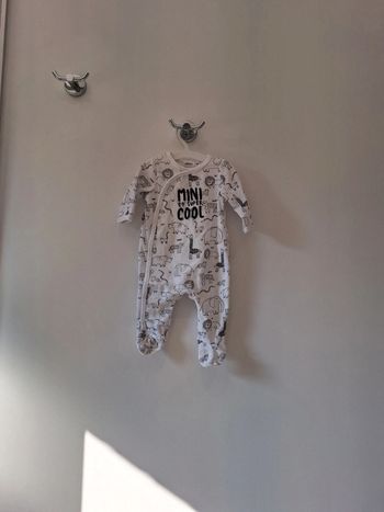 Pyjama 1 pièce bébé garçon 3 mois