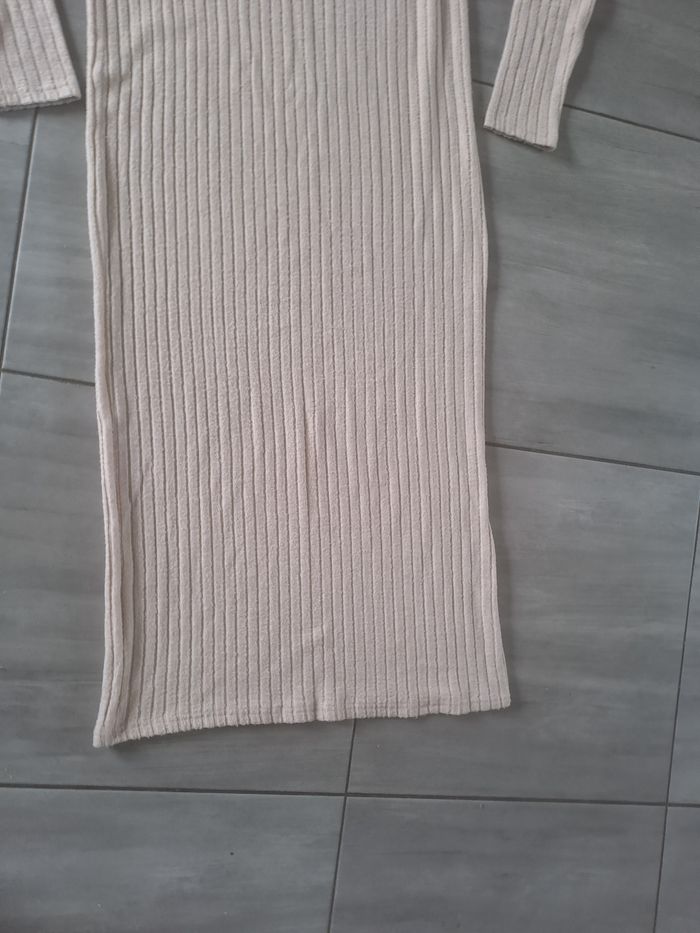 Robe pull léger Beige Shein Taille S - photo numéro 3
