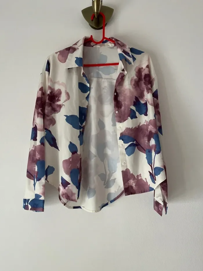 Chemise à fleurs