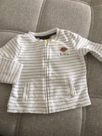 Gilet à capuche 6 mois sergent major