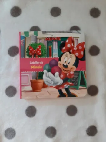 Livre disney minnie: l'atelier de minnie neuf
