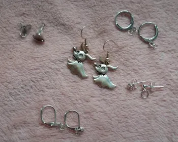 👻 Boucles d’oreilles "Fantôme Zéro" 🎃