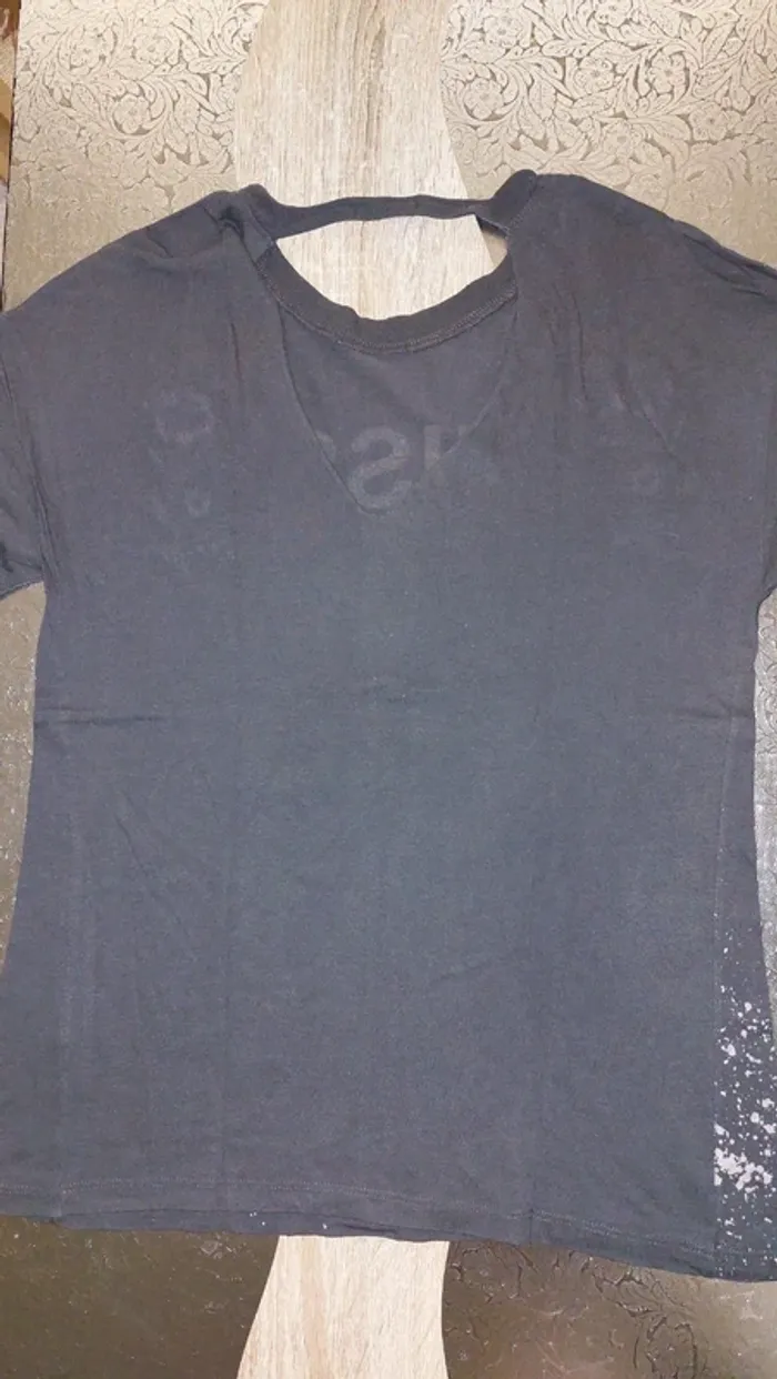 T-shirt long texturisé - photo numéro 3
