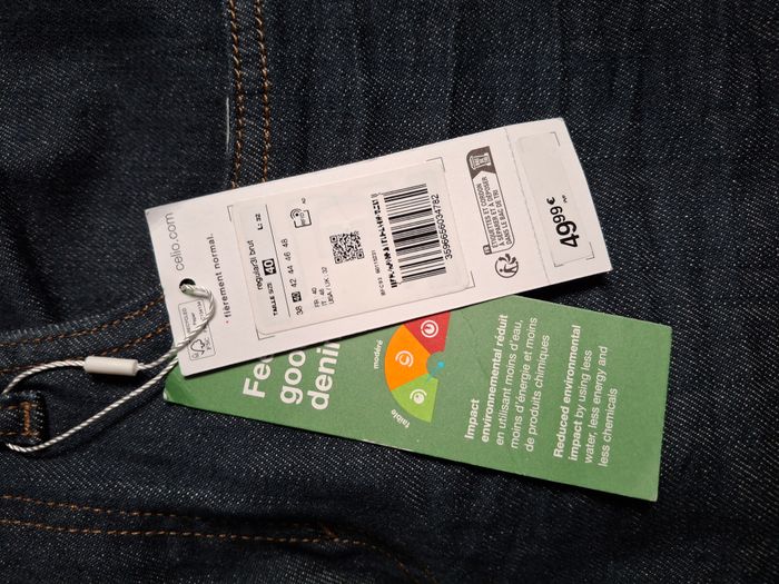 Jean Célio Regular C5 normal denim - photo numéro 3