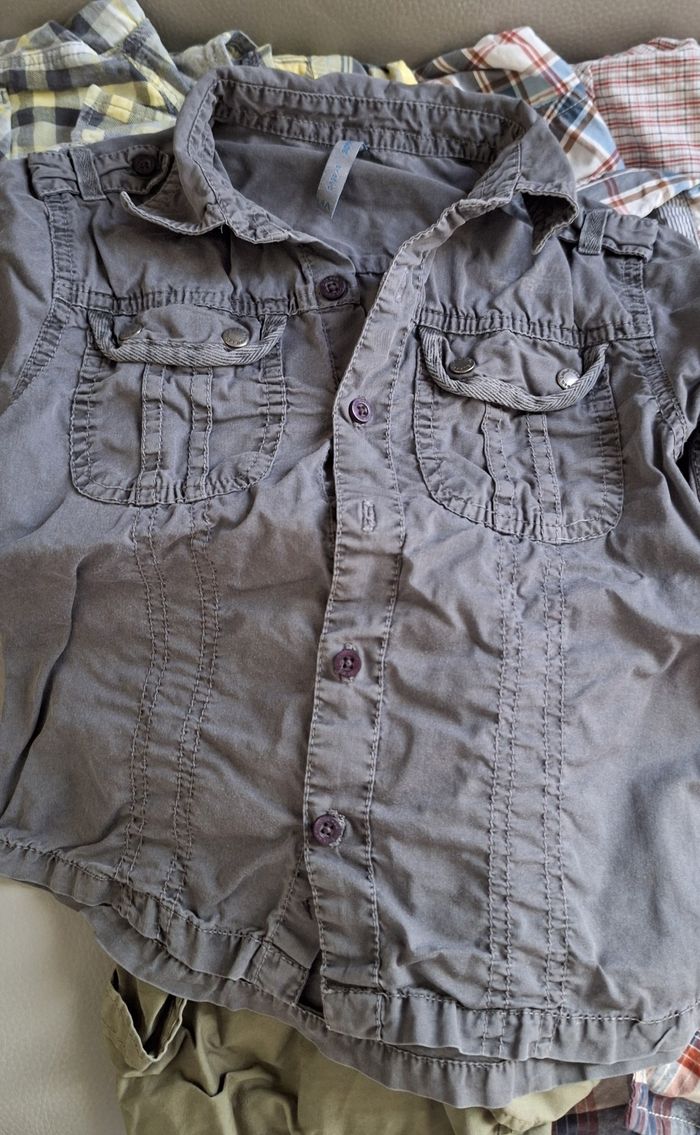 Lot de 10 chemises 4 ans - photo numéro 4