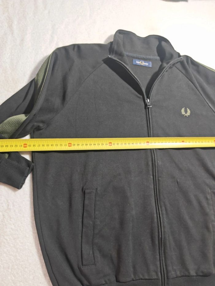 Superbe veste de survêtement Fred Perry, taille L, couleur noire. - photo numéro 6