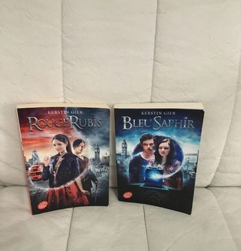 Rouge Rubis et bleu saphir