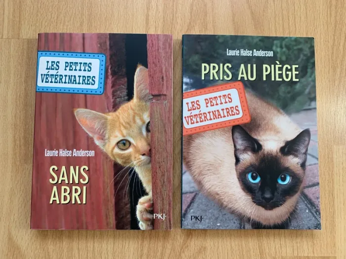 Livres Les petits vétérinaires tome 2 et 6