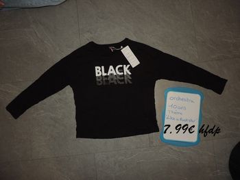 tee shirt orchestra thème " like a rockstar " 10 ans