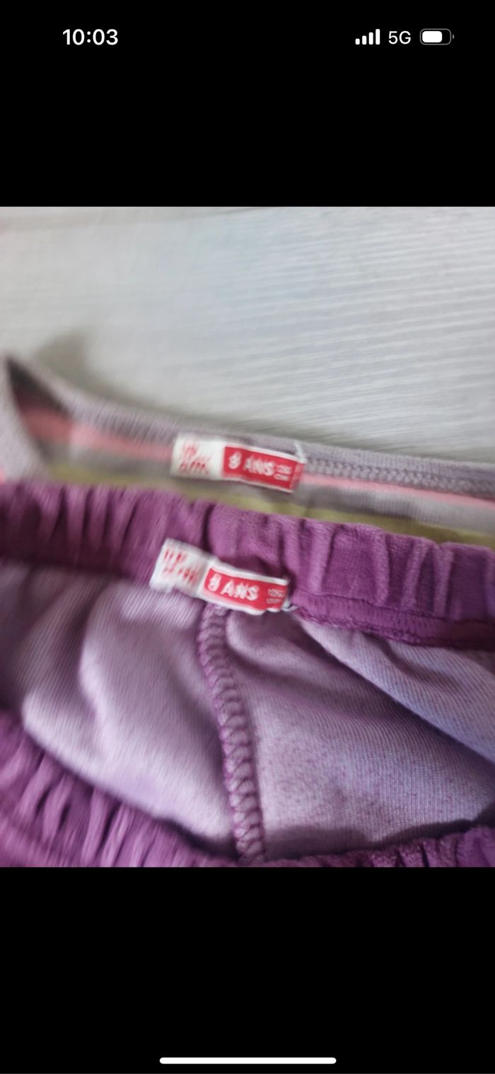 Pyjama Du Pareil Au Même taille 8 ans - photo numéro 3