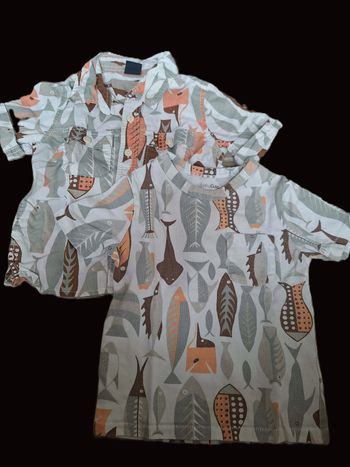 Chemise manches courtes + t-shirt manches courtes Baby GAP 24 mois