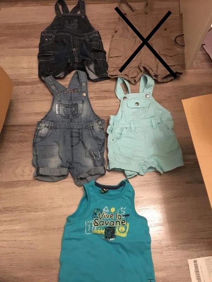 Lot été 6 mois