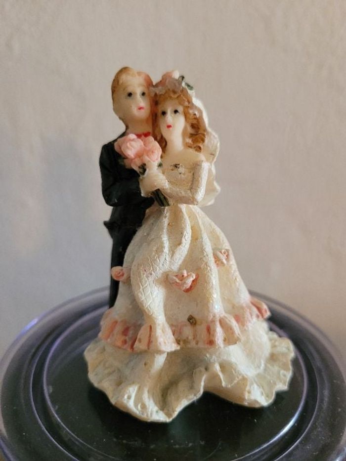 Figurine couple décoration mariage