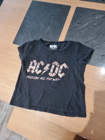T-shirt manches courtes AC/DC 5 ans