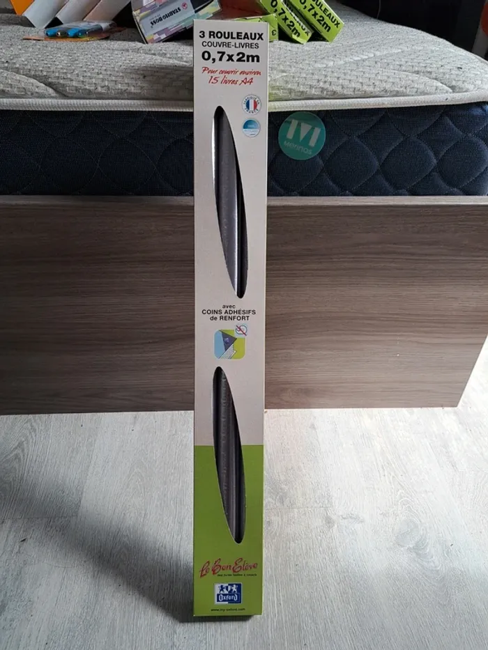 Rouleaux couvre-livres x3