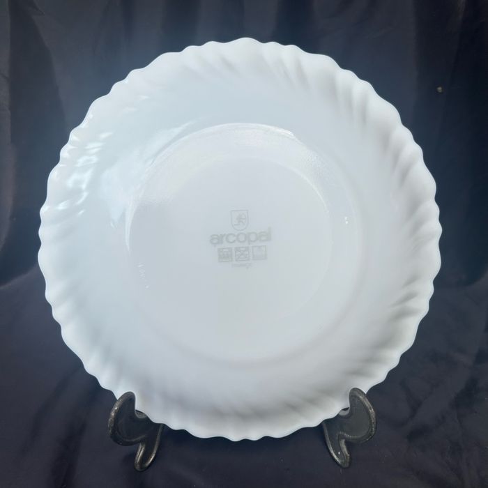 6 assiettes à soupe vintage bleuets Arcopal Gipsy - photo numéro 3