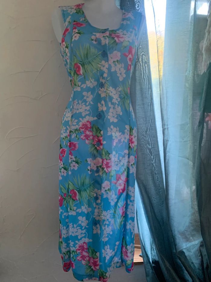 Robe vintage longue Damarr taille 44 manches courtes - photo numéro 2