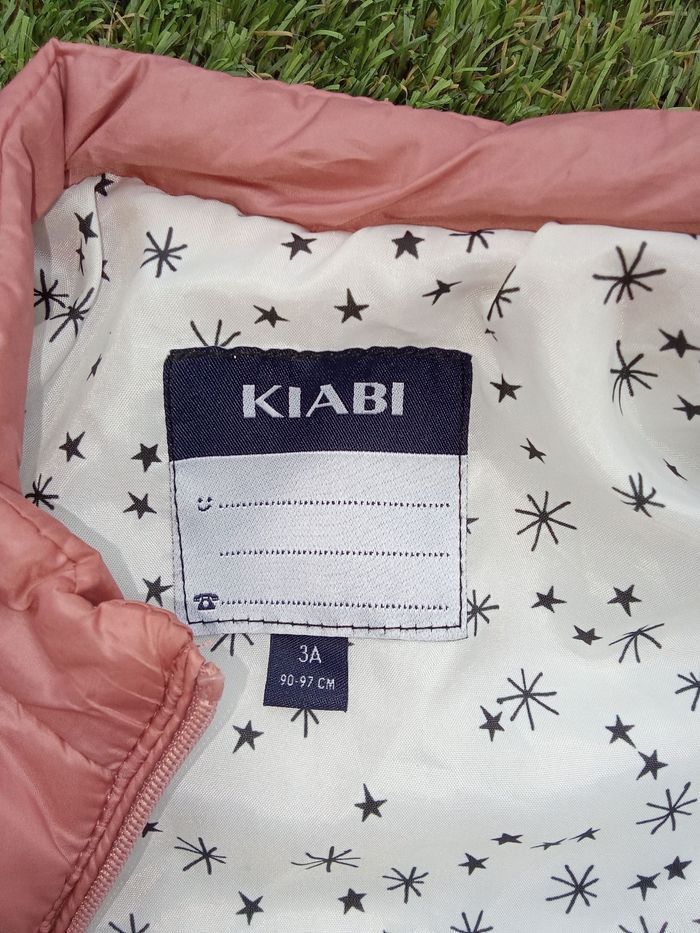 Veste, doudoune mi saison fille rose perle Kiabi 3 ans - photo numéro 2