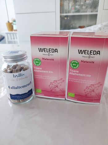 Complément laboratoire hollis + Tisane allaitement