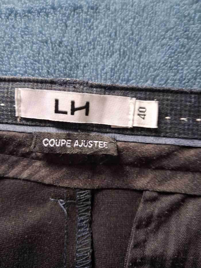 Pantalon homme bleu/gris - photo numéro 3