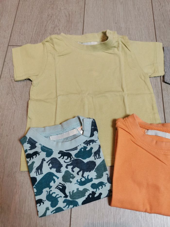 Lot de 5 tee shirt manches courtes - photo numéro 2