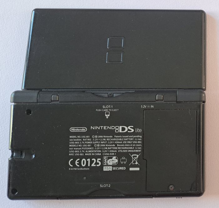 🎮 Console Nintendo DS Lite noire semi fonctionnelle - photo numéro 3