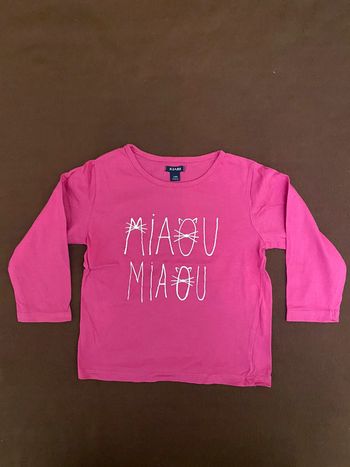 Tee shirt manches longues 2 ans