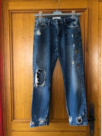 Jeans troué femme Zara Basic
