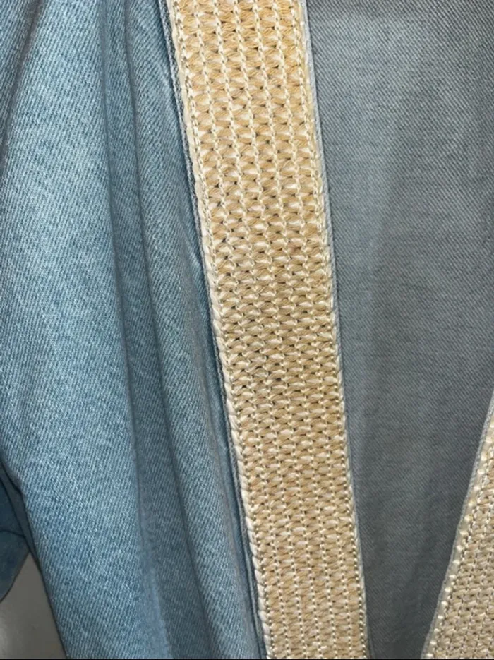 Superbe Veste Kimono en jeans , taille S, Neuf - H2O - photo numéro 10