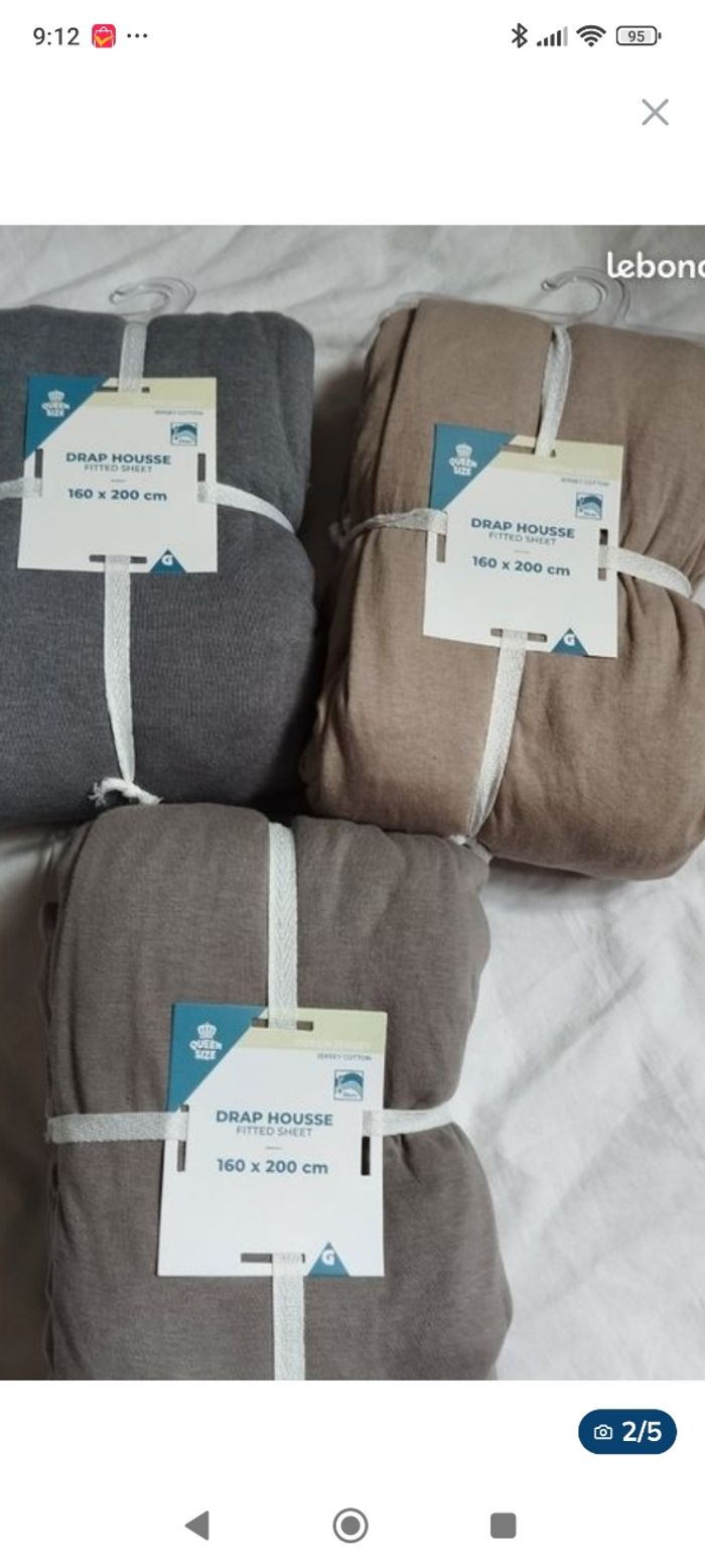 3 drap housses