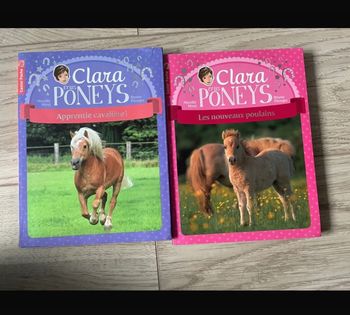 Lot de livres « clara et les poneys »