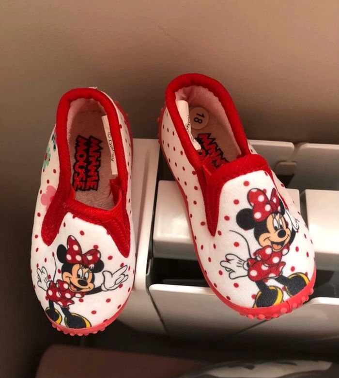 Chausson minnie bebe