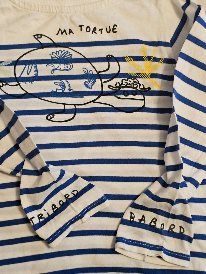T shirt petit bateau 6 ans - photo numéro 2