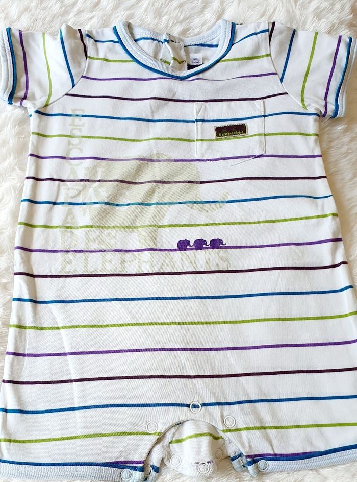 Combishort bébé garçon, Sergent Major - photo numéro 2