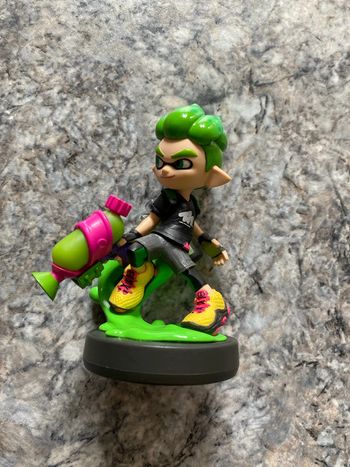 amiibo Splatoon inkling vert