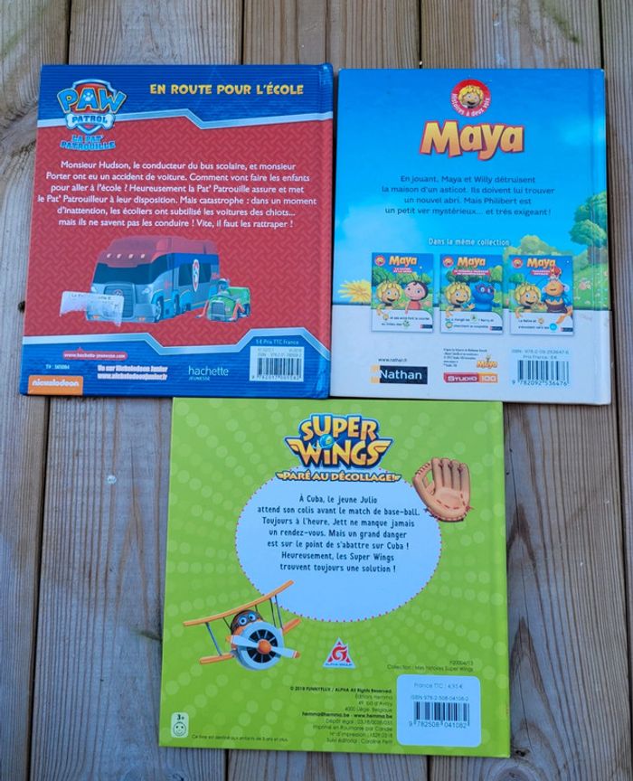 Lot de 3 livres pour enfants - photo numéro 2