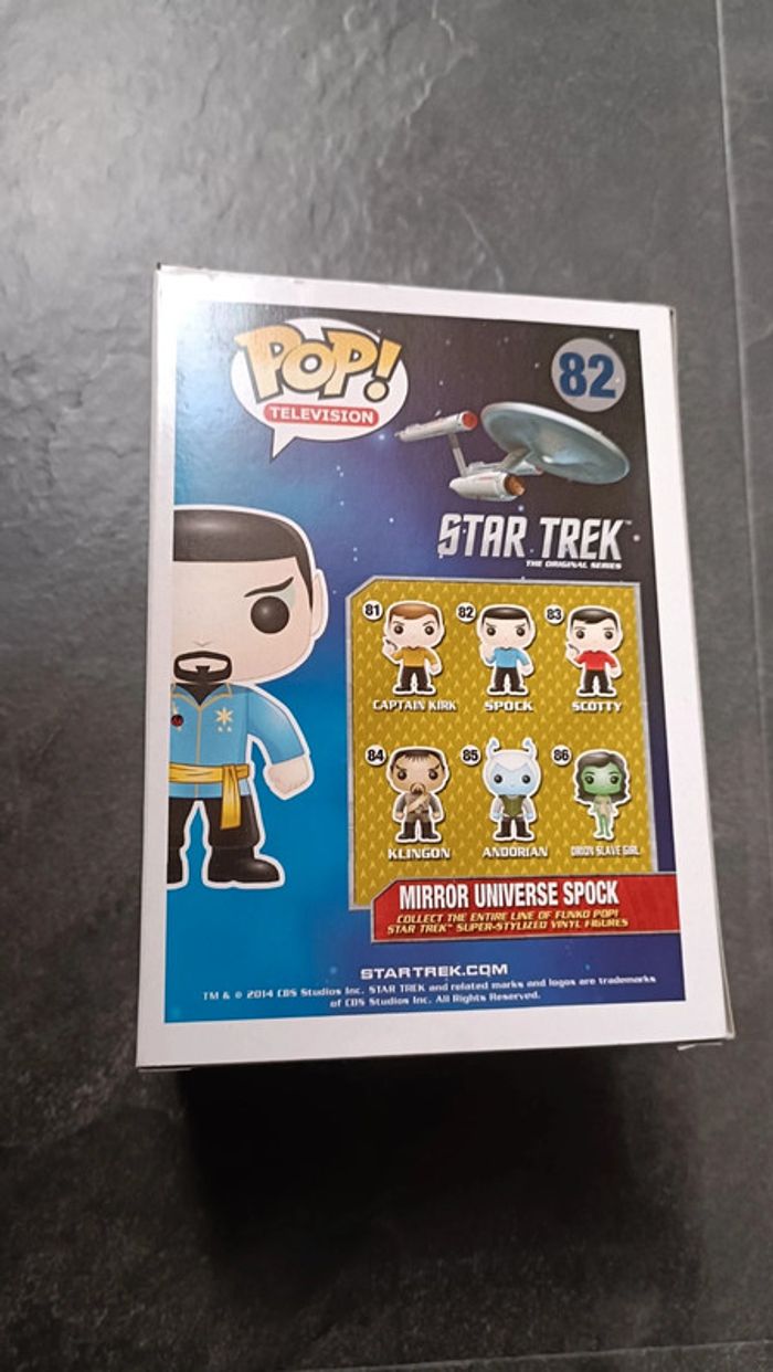 Funko pop Mirror universe Spock 82 - photo numéro 2