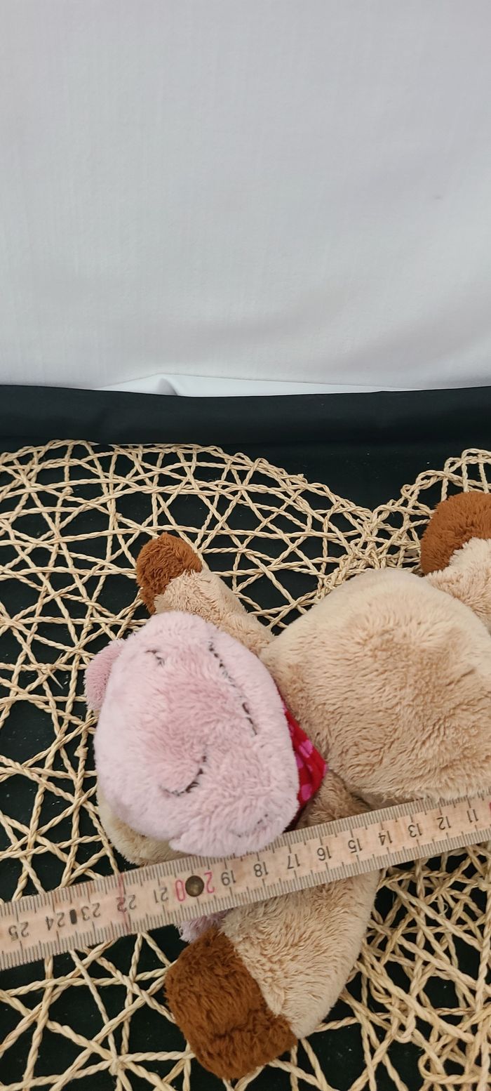 doudou vache bandana rouge  sigikid - photo numéro 2
